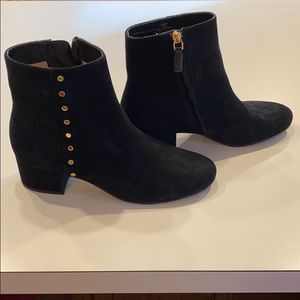 Ralph Lauren suede booties